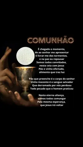Comunhão Eterna aliança #sacerdotes #musicaboapraouvir❤️🎧 #musicascatólicas🙏🏽 #catolicos #convertidorcatalitico #foryou #foryoupage #ministériomusicacatólico #santamissa #musicacatolica 