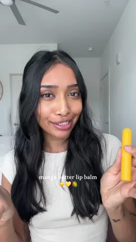 @Mango People you have out done yourselves again 💛🥭 mango butter lip balm for hydrated, healthy lips 💋 #mangopeople #lipbalm #mangobutterlipbalm #pr #summerlips 