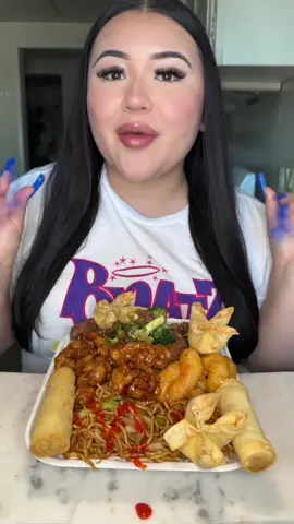 Panda Express Mukbang ✨🥡🥠 #chinese #chinesefood #foodies #pandaexpress #pandaexpressfood #mukbang #takeout 
