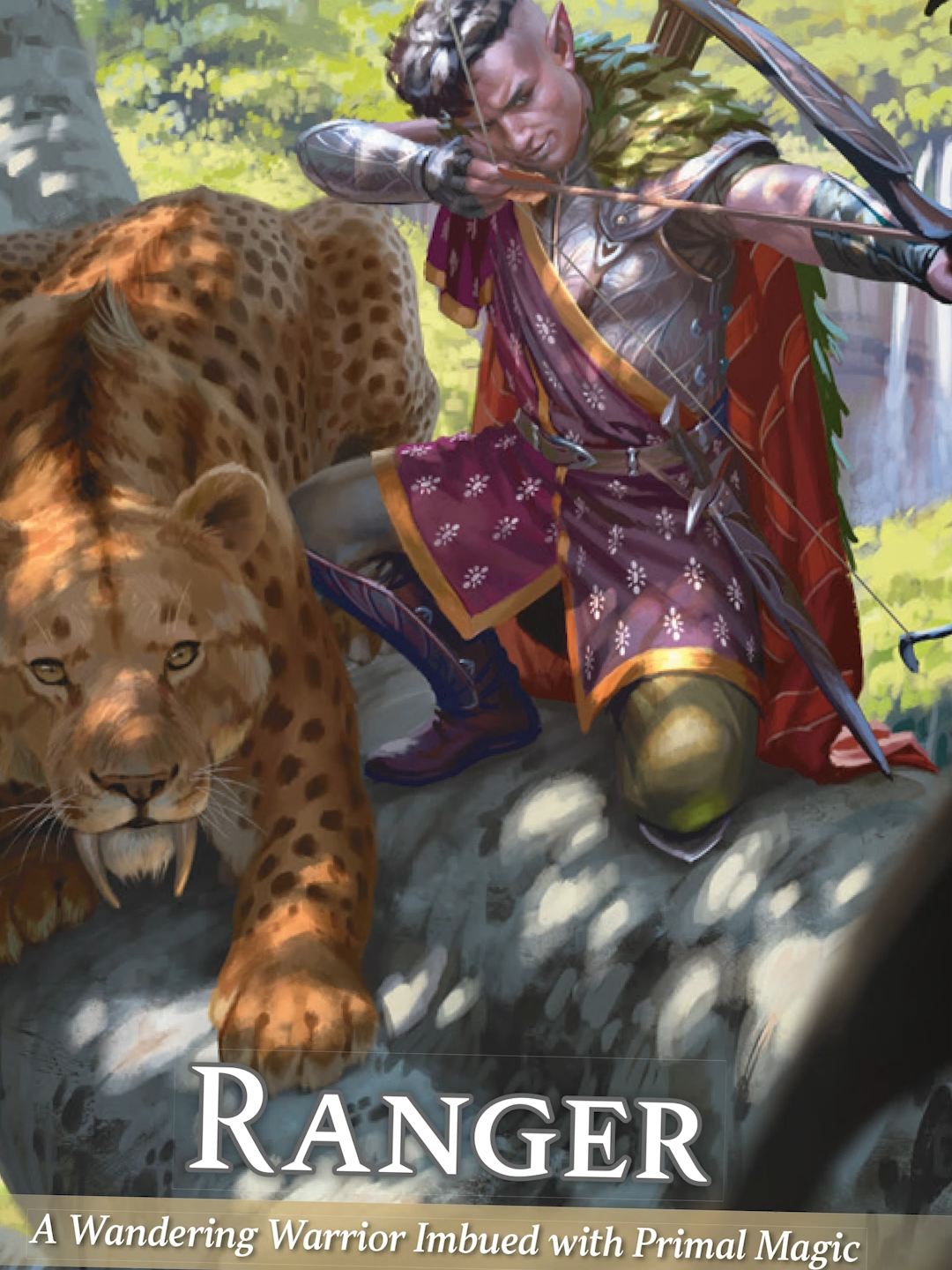 The Ranger: A Wandering Warrior Imbued with Primal Magic. #dnd #dndtiktok #dnd5e #dndtok #dungeonsanddragons #ranger