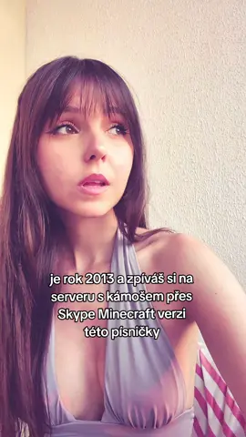 kdo pamatuje? 🙂‍↕️🙂‍↕️🙂‍↕️🙂‍↕️ #Minecraft#streamer #vraťtemivideohovorypřesSkype 