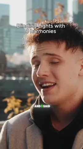 Remember this from 2020? #blindinglights #2020 #singers #vocals #harmonies