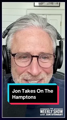 Planning your weekend getaway? Forget the Hamptons, talk to Jersey Shore travel agent Jon Stewart. #Hamptons #JerseyShore #JonStewart #TheWeeklyShow #weeklyshow 