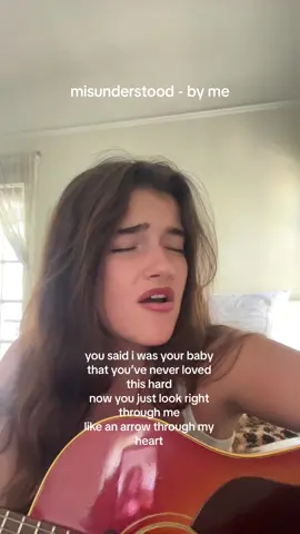 the chorus😭 this songs about when someone tells you so many things and you believe them, but it turns out they never meant it