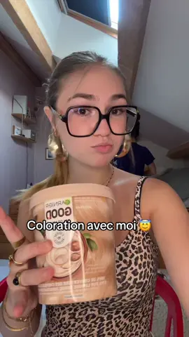 je test la colo de chez garnier good color 9.1 !!#garnier #coloration 
