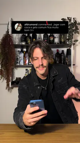 confesso que esse é um dos meus drinks favoritos 💥 #drink #drinks #jagermeister #cocacola #misturas 