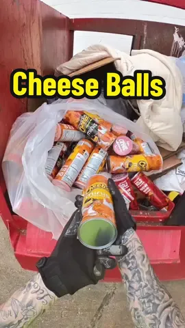 Would you eat dumpster 🧀 balls ?? 🤔  #dumpsterdiving #food #cheese #fy 