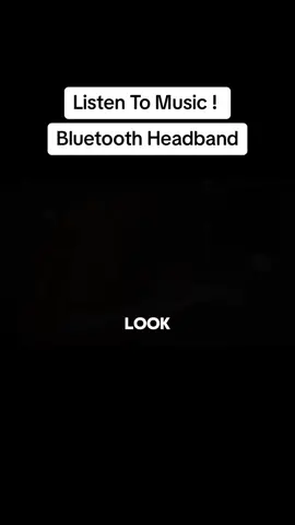 Bluetooth Headband, super dope #music #fashion 