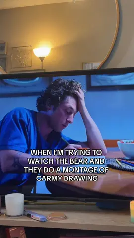 “Why do you watch ‘The Bear’?” Me: The Plot “What’s the Plot?” Me: *Shows them this montage of Carmy drawing🥰 #thebear #thebearhulu #thebearseason3 #thebearfx #jeremyallenwhite #carmenberzatto #carmyberzatto @hulu 