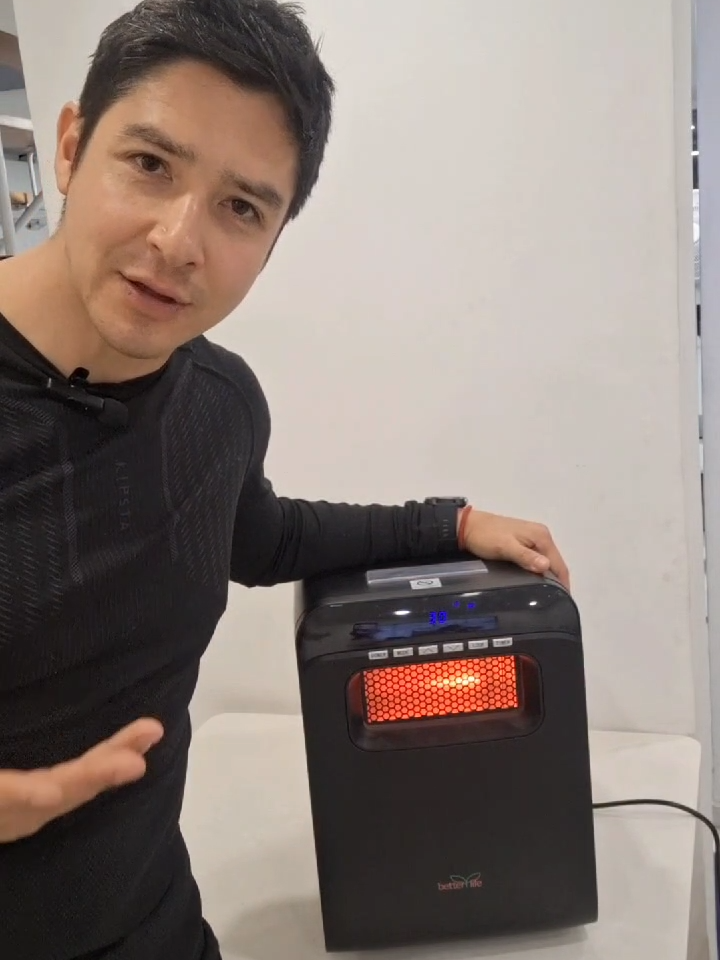 La estufa infrarroja betterlife de 2000 W es la más potente del mercado, ninguna otra marca ofrece esta tecnología de calefacción en 2000 W de potencia y alcanza para calefaccionar hasta 80 m2 #betterlife #estufainfrarroja #BLIR2000W #oximixo