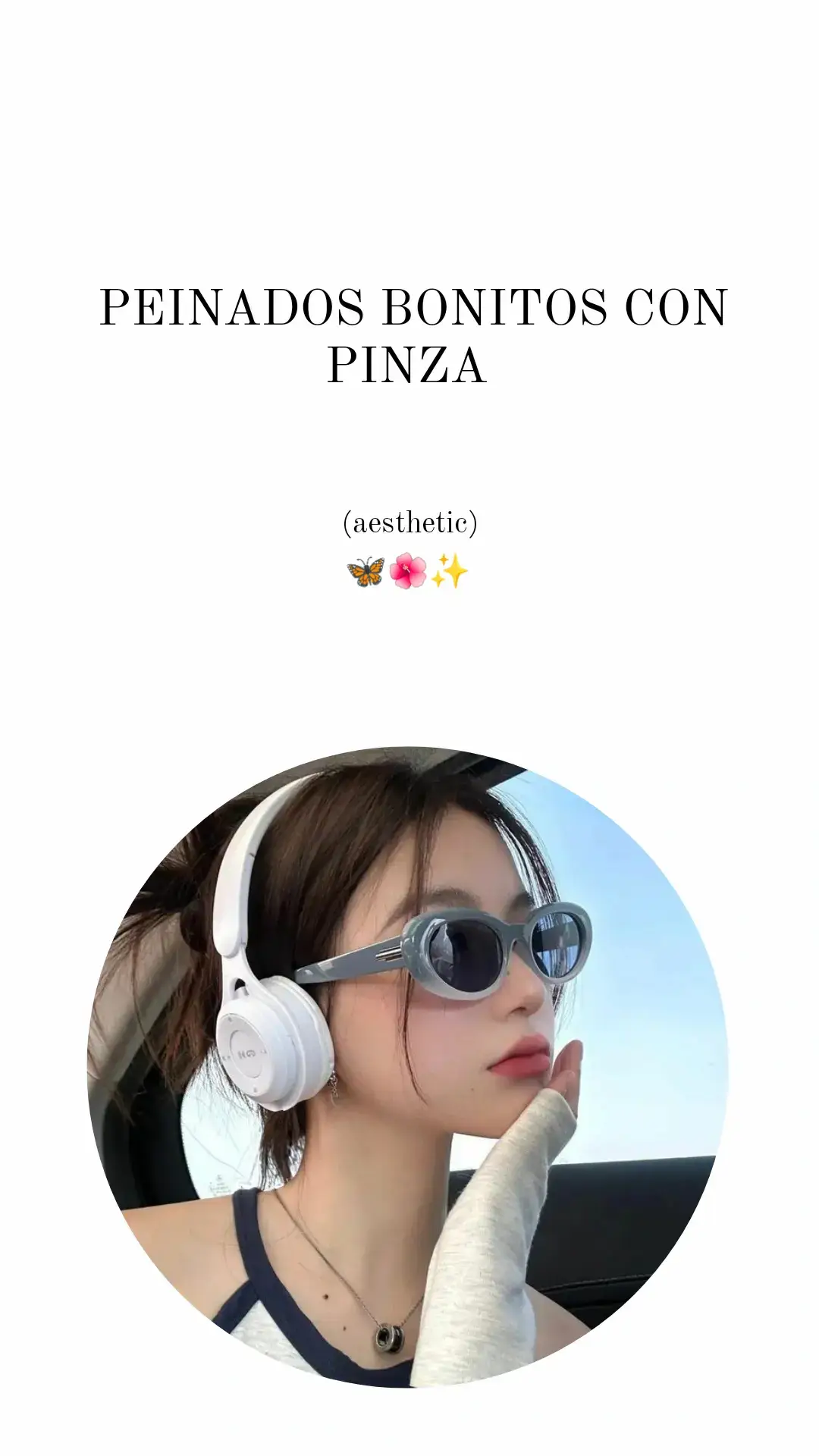 Peinados fáciles que puedes hacerte con pinzas🌺 #aesthetic #peinados #peinadosfaciles #cabello  #estilo #tutorial #parati #belleza  #fyp #viralvideo 