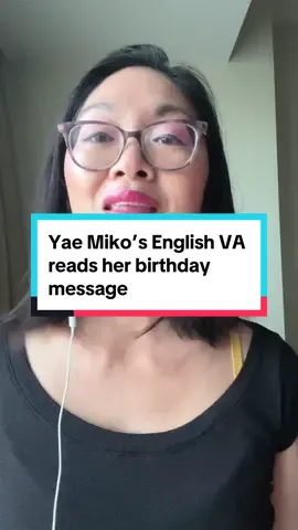 Happy Birthday Miko!! Thank you for inviting me to be a part of your story.  #yaemiko #vo #va #voiceover #voiceactor #actor #GenshinImpact 