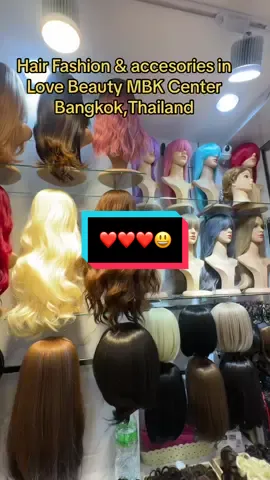hair fashion and accesories in Love Beauty Shop MBK center Bangkok,Thailand #fashion #fashiontiktok #shopping 