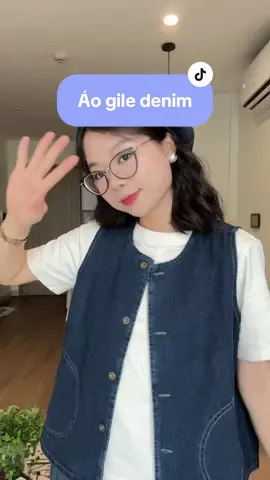 Em gile chất dày dặn siêu hịn nha cb ơi 😍 #tuilinane #outfitideas #phoidoxinh #gile #denim #thoitrang #TikTokFashion #reviewthoitrang 