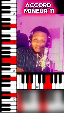 MINEUR 11 VOICING  #minorchords #Gospelpiaano #Gospeltuto #learnpiano #mfjr 