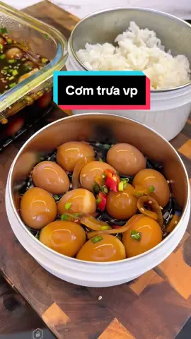 Cơm trưa cho chồng mang đi làm #nhaquynhdam #ancungtiktok #comvanphong 