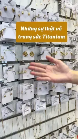 Những sự thật về trang sức Titan có thể nàng chưa biết ✨ #phukienfiona #khuyentai #vongco #vongtay #titan 