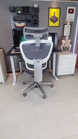 Cadeira Ergonômica MK 95. Cadeira para pessoas altas. #tecnautacadeiras #cadeiraergonomica #cadeirabranca #cadeirapessoasaltas 