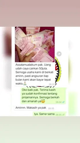 TESTIMONI NASABAH BARU,SEMOGA BISA MEMBANTU 😇 #bayarhutang #modalusaha #biayakuliah #renovasirumah #terpecaya #amanah #fypシ゚viral #membantusesama #pinjamanonline #motivasisukses 