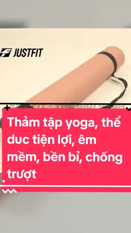 [kèm Túi Đựng Thảm + Dây Đeo Thảm] Thảm tập yoga JUSTFIT tập gym, định tuyến tập yoga, thể dục tại nhà cao cấp cao su non TPE dày 6mm 8mm#thamtapyoga #thamtapgym #yoga #theduc #shoplechanh #xuhuong #trending #tiktok #fyp 