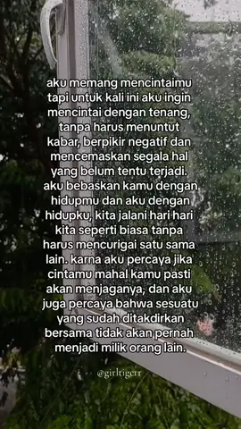 akan selalu aku usahakan menjadi perempuan tenang itu