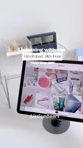 Kệ xoay 360 dành cho ipad , máy tính bảng xịn lắm nà #giadodienthoaixoay360 #review  #ipad #unboxing #fypシ゚ #xhtiktok #giadodienthoai 