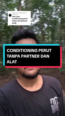 Replying to @ucenggjenggo conditioning perut tanpa partner dan alat . #longervideos #martialarts #training 
