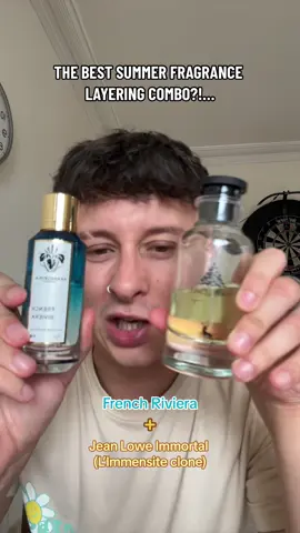 THE BEST SUMMER FRAGRANCE LAYERING COMBO #fragrance #fragrancetiktok #perfume #cologne #colognetiktok #summerfragrance 