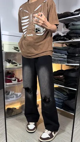 เท่สุดต้องตัวนี้ละ ดีเทลแต่งขาด+เฟดค่ตเท่!🕸️[ #กางเกงยีนส์ #เสื้อผ้าผู้ชาย #เสื้อผ้าแฟชั่น #กางเกงยีนส์แต่งขาด ]