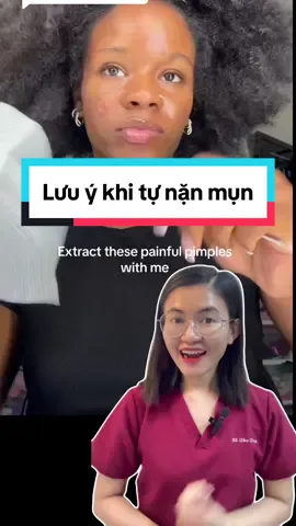 Nếu bạn đang tự nặn mụn tại nhà thì nên chú ý đừng để bị sót nhân mụn nhé #drthuphong #LearnOnTikTok #skincareroutine #trịmụn #tips #reviewlamdep #nanmun 