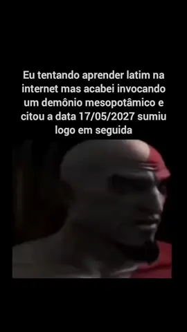 o que eu fiz?  😬 #ohmeudeus #kratos #GodofWar #esquizofrenia #esquizoposting #real 