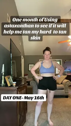Do i dare say its working?  As someone with 95% irish genetics Ive never been able to naturally tan my skin. So seeing a little bit of color already has me jumping for joy. Im going to keep using this and hopefully see even more results #tanning #paleskin #astaxanthin #lycopene 