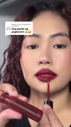 Replying to @Jane Sandoval perfect shade of dark red♥️♥️♥️ #paydaysale #colourtint #colourettecosmetics 