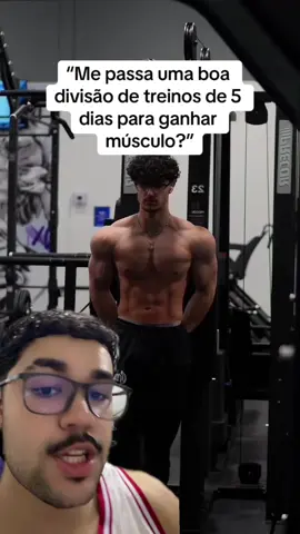 Uma excelente opção de divisão pra quem treina 5x na semana! #gym #GymTok #treino 