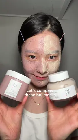 I've compared two of my favorite BOJ masks, and while they have different main ingredients, they both have the same benefits for acne and oily skin, so I especially recommend them for acne and oily skin! ✨ @Beauty of Joseon Red bean Refreshing Pore Mask 🫘 Ground Rice and Honely Glow Mask 🌾 ✨ Discount code: yoobinblue05 ✨ https://beautyofjoseon.com/yoobinblue05 *ad #beautyofjoseon #claymask #koreanmask #koreanriceskincare #koreanskincare #ricemask #porecleanse #kbeautyskincare 
