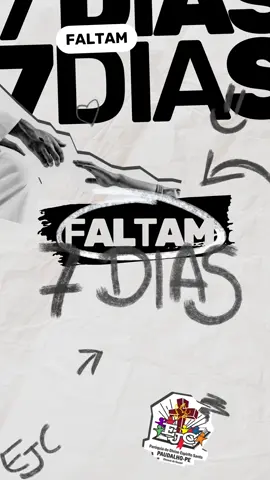 Faltam 7 dias ❤️🧡💛💚💙💜 #ejc #encontrodejovenscomcristo #carolico #juventude #jesus #cristo #contagemregressiva 