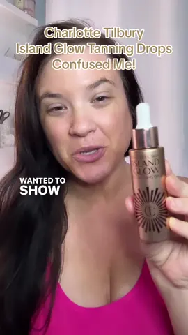 The @Charlotte Tilbury Island Glow Tanning Drops! It takes 8 hours for the tan to activate. But it works! A new summer staple for a bronzed island glow effect! ✨ Use my code shersharesFA6TV for 15% off! #ad #magicbeautystars #beautymusthave #charlottetilbury #charlottetilburymakeup #islandglow #tanningdrops #summerbronze #luxurymakeup #luxemakeup #beautyyoutubers #youtubebeautyvlogger 