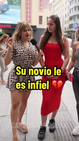 Su novio le es infiel con su amiga 💔 #infidelidades #infieles #parejas 