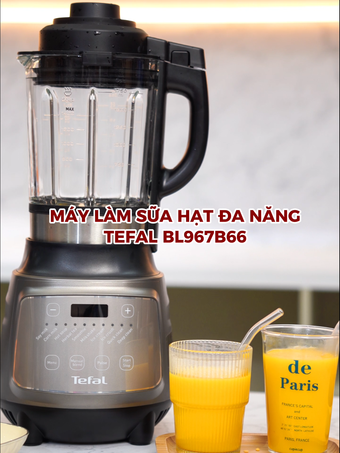 Cùng làm sữa hạt cùng nhà Tefal bằng máy xay đa năng chỉ trong nốt nhạc nha #gigavn #hoplongecommerce #tefal #tefalvietnam #maylamsuahattefal #BL967B66