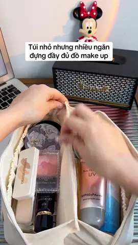 Nhỏ gọn đầy đủ #tuidungmypham #tuidungdotrangdiem #tuidungdomakeup #tuimakeup 