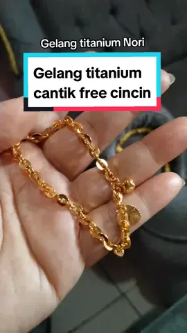 Gelang tangan titanium Nori kaca simple cantik elegant free bonus cincin anti karat anti luntur  #gelang #titanium #fashion #cincin #gelangtitanium #cincintitanium #aksesoris #cantik #elegant #capcut #shopmaster #wibgajian #promoguncang66 #fyp #fypシ゚viral #foryoupage #foryourpage 