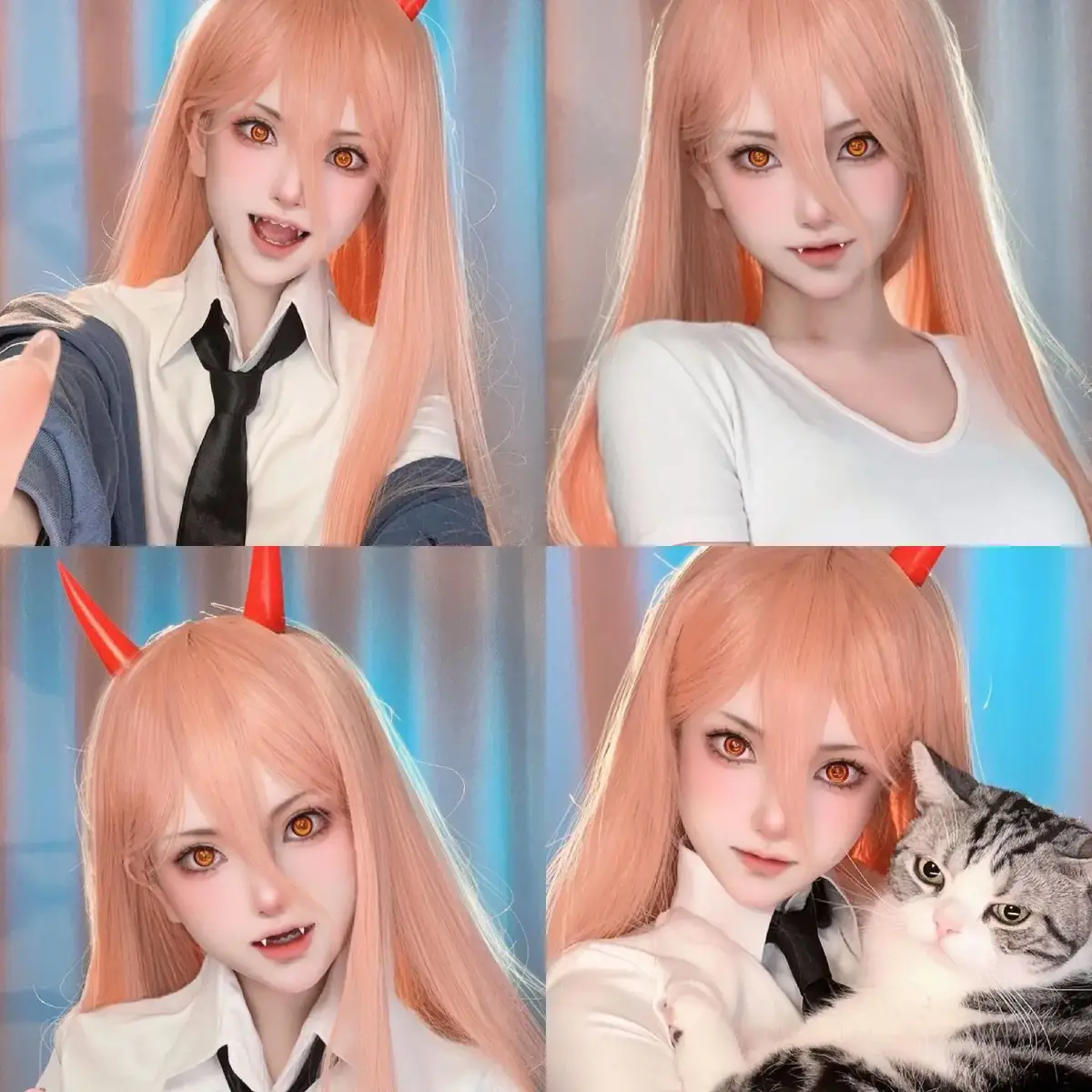#美しい猫 🥰 #power #powercosplay #chainsawman #cosplayer #アニメ #anime #fyp 