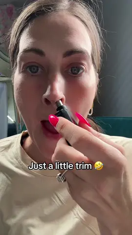 Yes, even women need to trim their nose hair sometimes lol highly recommend this though because it’s small and discreet and if you ever notice anything when you’re out and about, you can just whip it out of your bag or pocket easily and take care of it and keep going on with your life. #PersonalGrooming #Grooming #Beauty #TTSACL #DealsForYouDays #DealsForDays #NoseTrimmer #Trimmer #portable 