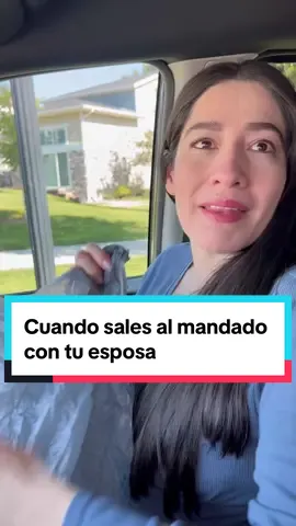 Cuando sales al mandado con tu esposa latina 😅 #chabelitaymichael 