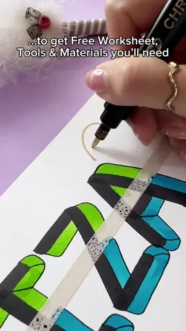 Personalize Names with Artistic Lettering 🎨 #shorts #lettering