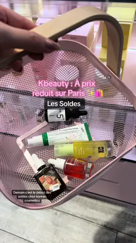 Et oui ! Chez Korean Cosmetics on ne vous a pas oublié ! 😍 Les soldes 🛍️ débute dès samedi ( 29/06) jusqu’au ( 16/07) . Des prix réduits sur des marques tendances telles que Im from , Numbuzin , Instree , Beauty of Joseon , Anua .  Profitez de réduction, allant de -10% à 20 % .  Korean Cosmetics (Marais) 📍 28 rue du bourg tibourg 75004 Paris ___ Korean Cosmetics (Montorgueil) 📍13 rue Mandar 75002 Paris —— 📍 Korean Cosmetics (Montparnasse) 23 rue gassendi75014 Paris  @Korean Cosmetics Montparnasse   #kbeauty #koreancosmetics #soindelapeau #paris #skincare #solde #makeup #skincarecoreenne #anua #isntree #cosrx #goodal #skin1004 #tirtir #
