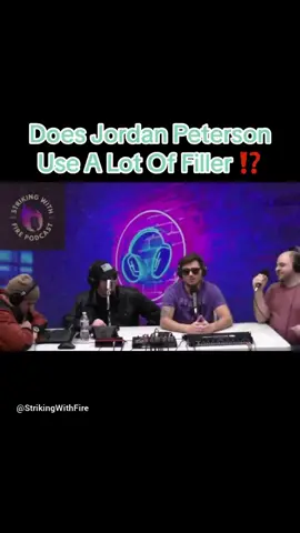 Why Does Jordan Peterson Use A Lot Of Filler ⁉️