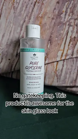Another fave of mine! I've ordered my next supply, have you? #naturespell #glycerin #hydration #skincare #skinroutine #women #girlies @Nature Spell Inc 