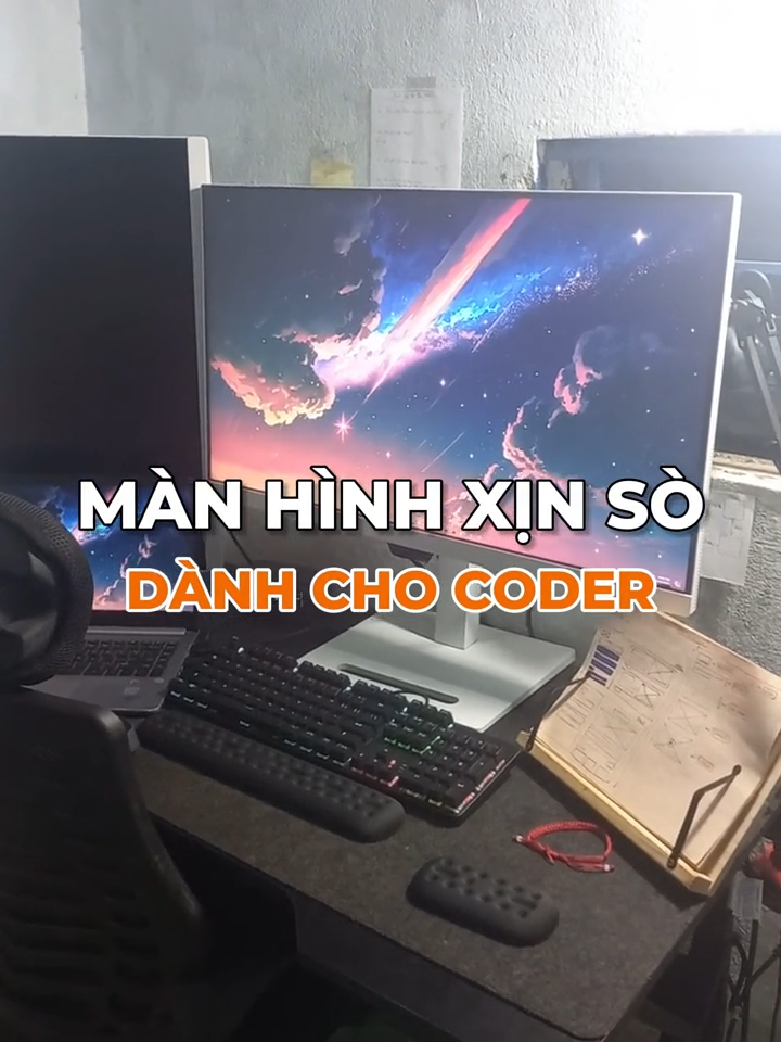 Màn hình coding 2K dành riêng cho các lập trình viên. #BenQ #gw2790qt #laptrinhvien #softwareengineer #xuhuong