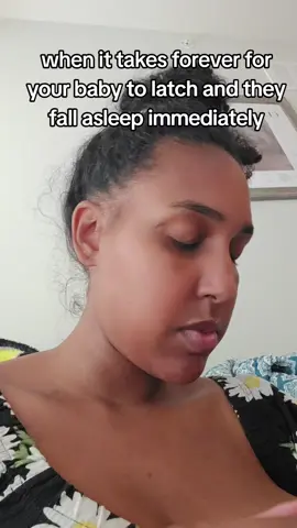the newborn stage where the baby doesn't quite know how to latch yet so they take AGES and when they finally do, they fall asleep was ROUGH 🥲 #momhumor #momtok #MomsofTikTok #momlife #sahmtok #blacksahm #newborn #newbornlife #newbornmom #newbornsahm 